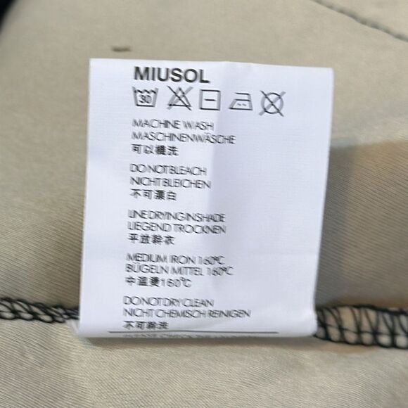 NEW miusol black and nude lace crochet mesh back maxi dress size S - Picture 12 of 12